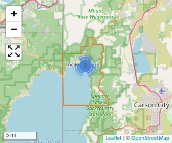 Area schools map